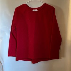 J.Jill scoop neck sweater 100% cotton